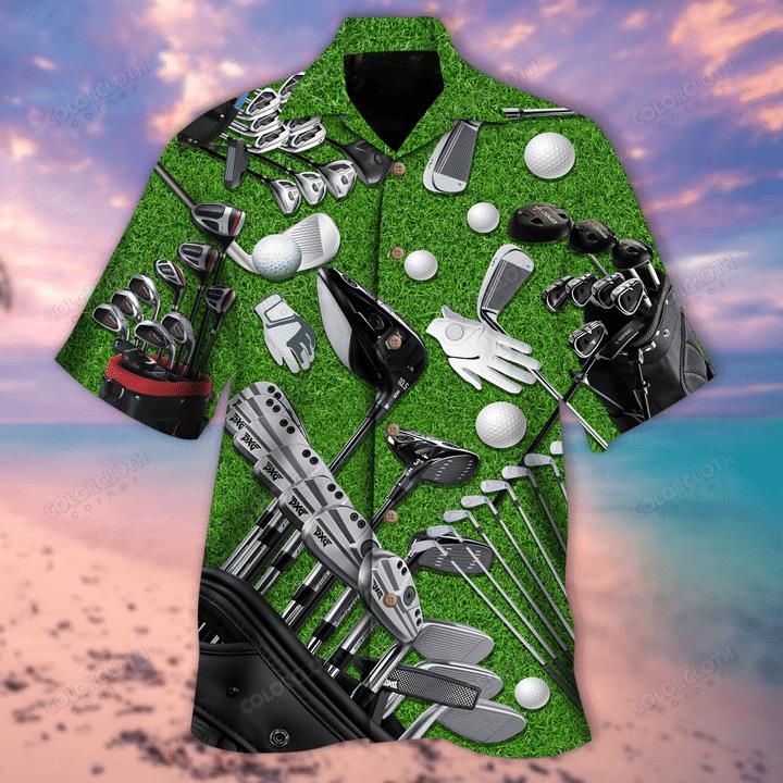 Golf Hawaiian Shirt Pre10956