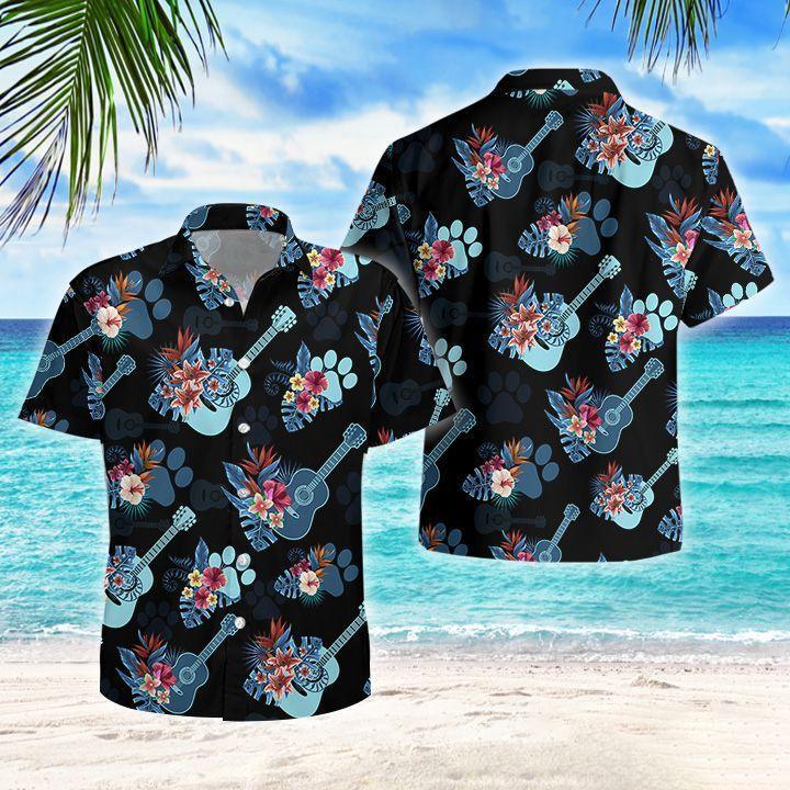 Guitar Hawaiian Shirt Pre13007