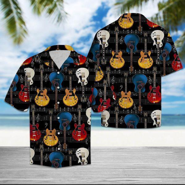 Guitar Hawaiian Shirt Pre13008 Guitar Hawaiian Shirt Pre13008