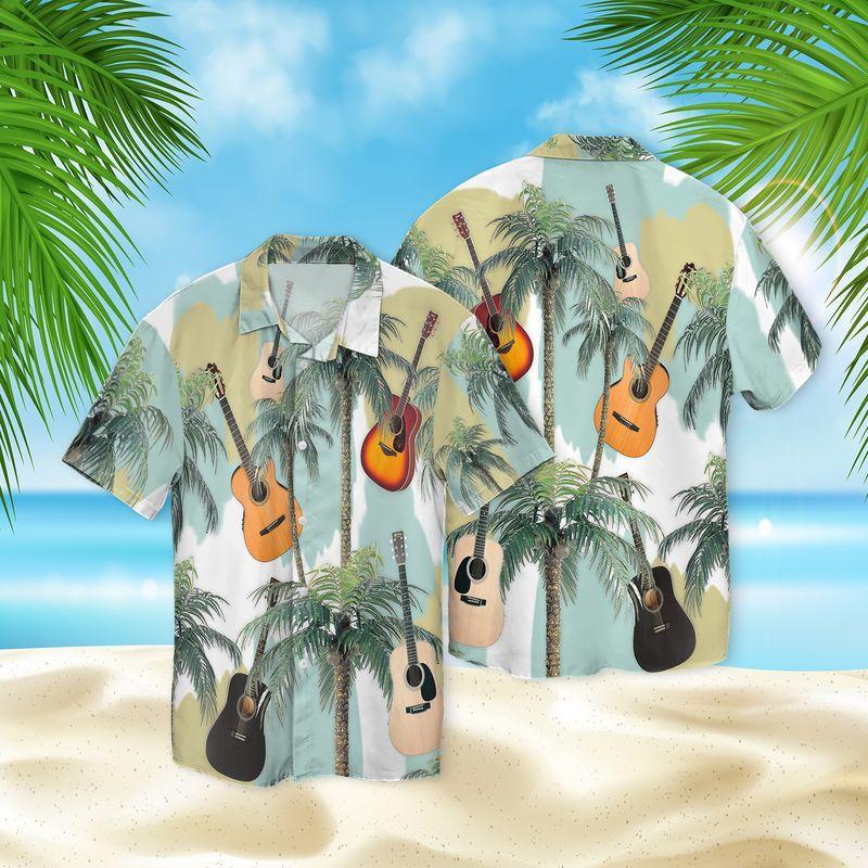 Guitar Hawaiian Shirt Pre13022 Guitar Hawaiian Shirt Pre13022