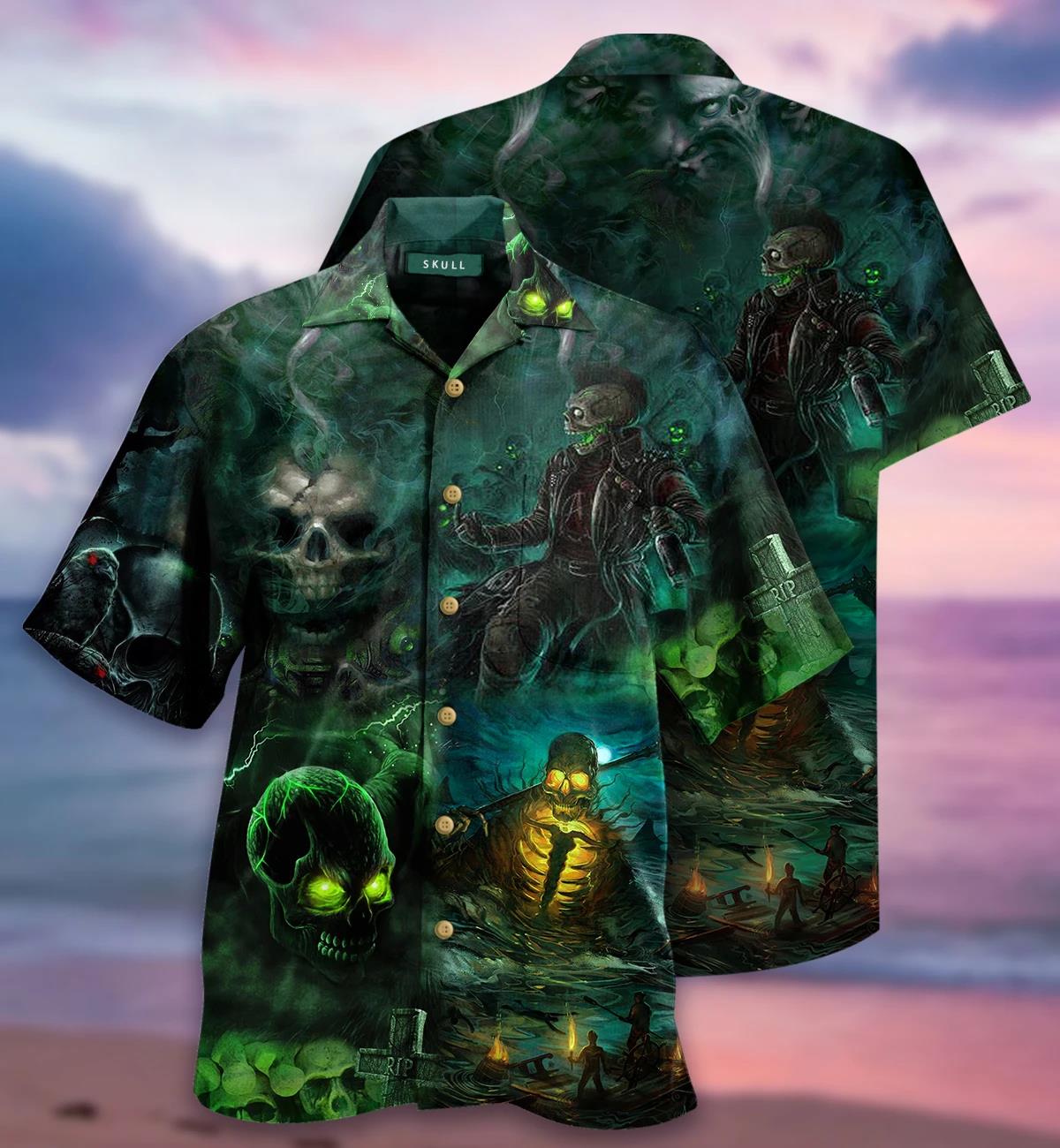 Halloween Hawaiian Shirt Pre11941 Halloween Hawaiian Shirt Pre11941