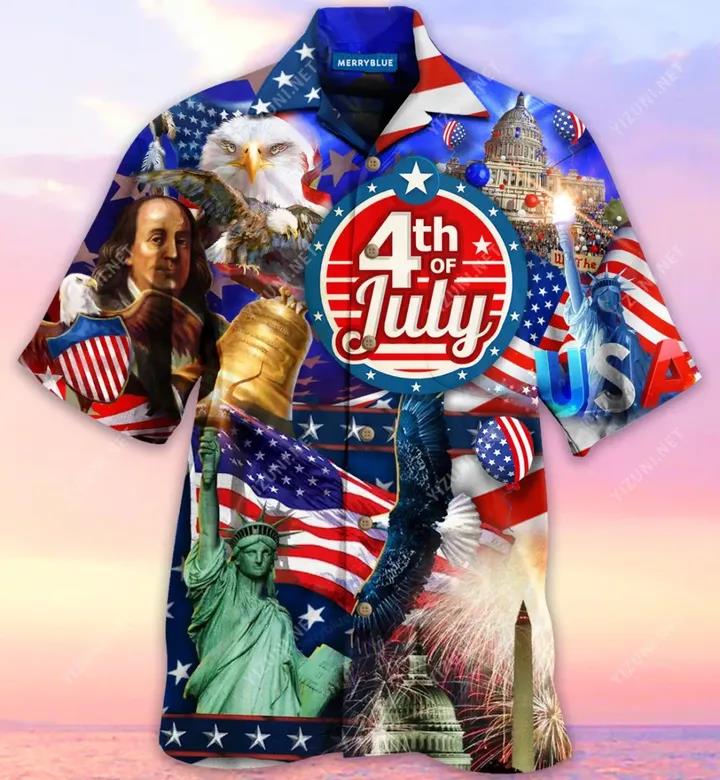 Happy 4Th Of July 2021 Hawaiian Shirt Pre10113