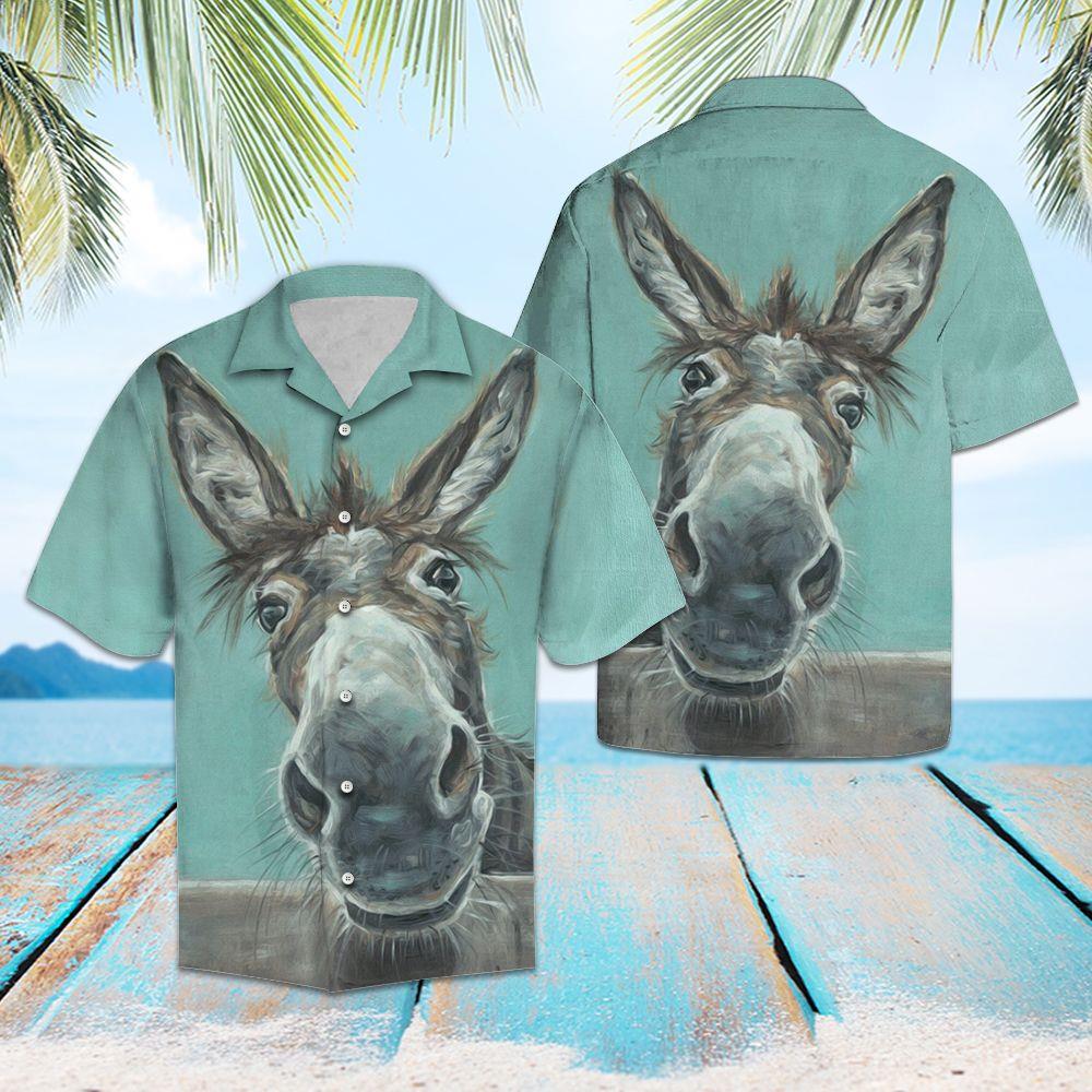 Happy Donkey Hawaiian Shirt Pre13001