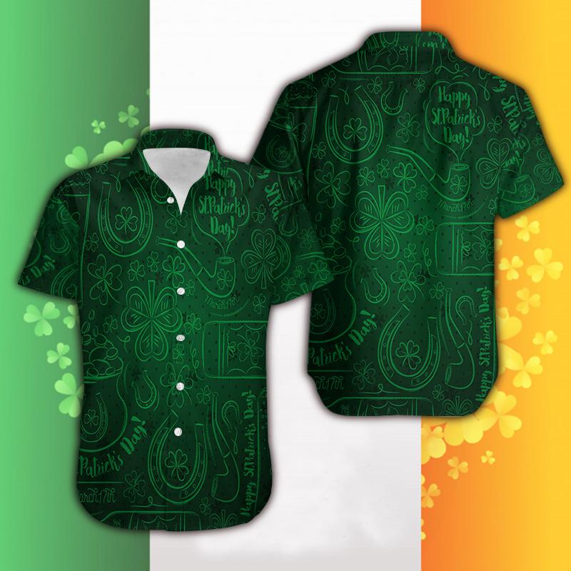 Happy St Patricks Day Hawaiian Shirt Pre12970