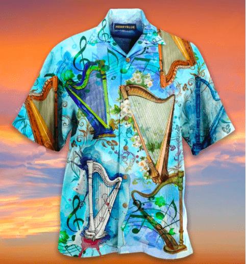 Harp Is My Life Hawaiian Shirt Pre12943