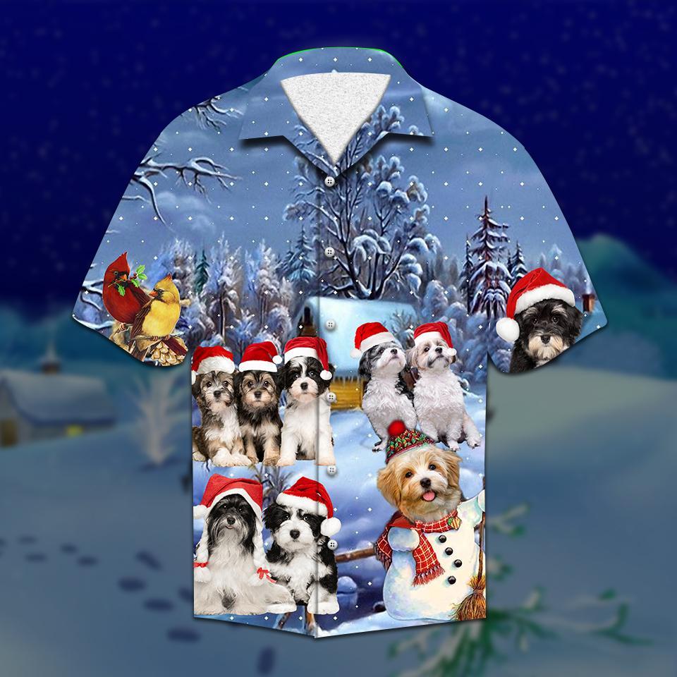 Havanese Christmas Hawaiian Shirt Pre12959