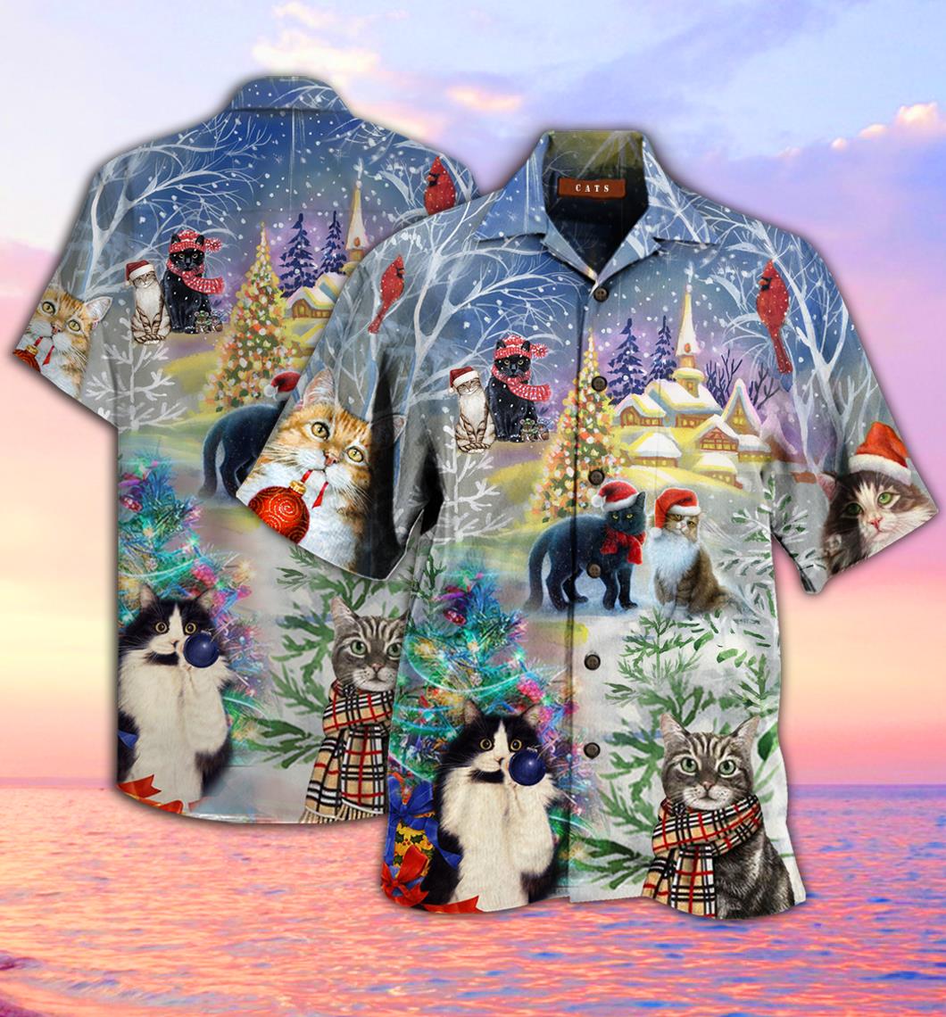 Have A Purry Furry Hawaiian Shirt Pre11927