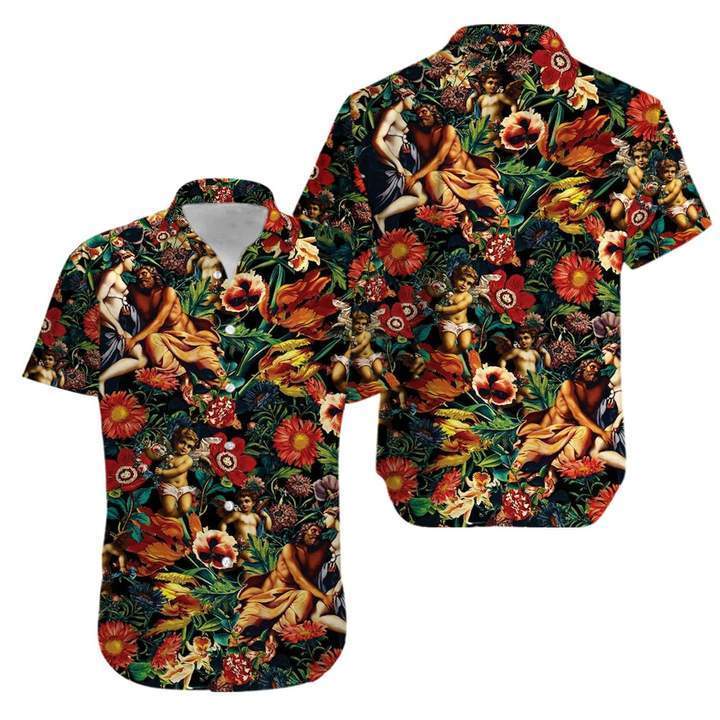 Hera Zeus Garden Hawaiian Shirt Pre12934