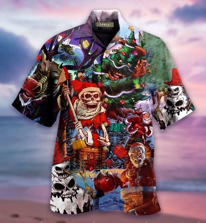 Here Comes Santa Claus Hawaiian Shirt Pre12962 Here Comes Santa Claus Hawaiian Shirt Pre12962