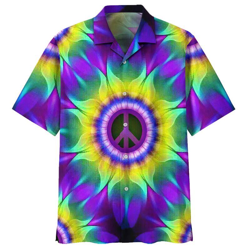 Hippie Beach Hawaiian Shirt Pre11370 Hippie Beach Hawaiian Shirt Pre11370