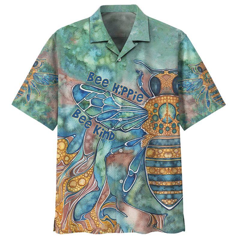 Hippie Beach Hawaiian Shirt Pre11371 Hippie Beach Hawaiian Shirt Pre11371