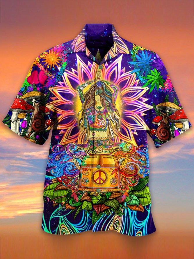 Hippie Bus Hawaiian Shirt Pre10170