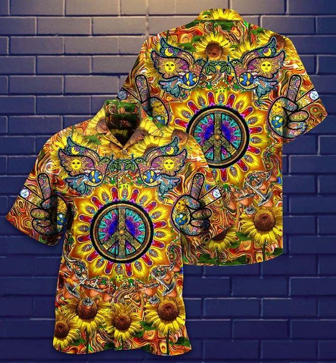 Hippie Hawaiian Shirt Pre10792 Hippie Hawaiian Shirt Pre10792