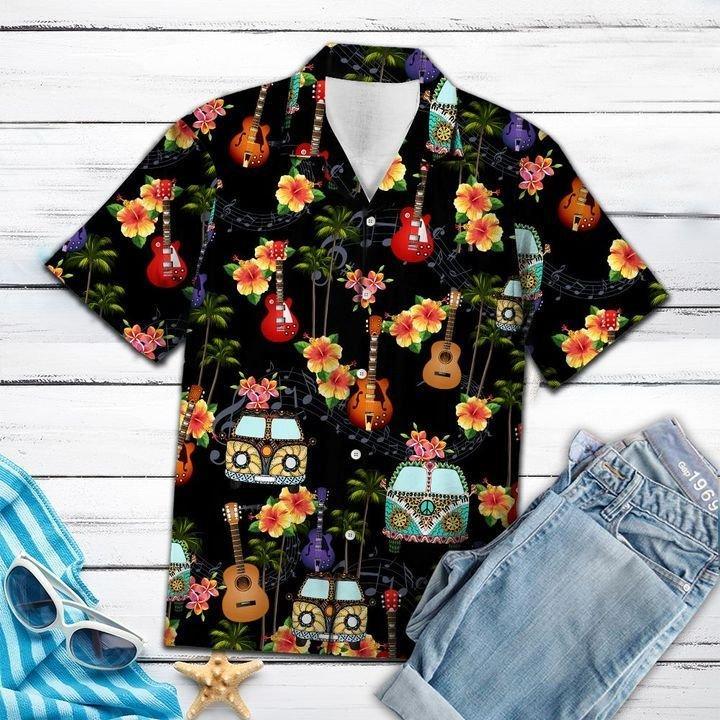 Hippie Summer Hawaiian Shirt Pre12836 Hippie Summer Hawaiian Shirt Pre12836