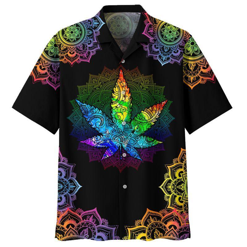 Hippie Weed Hawaiian Shirt Pre12876