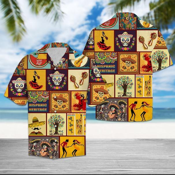 Hispanic Culture Heritage Hawaiian Shirt Pre10564 Hispanic Culture Heritage Hawaiian Shirt Pre10564