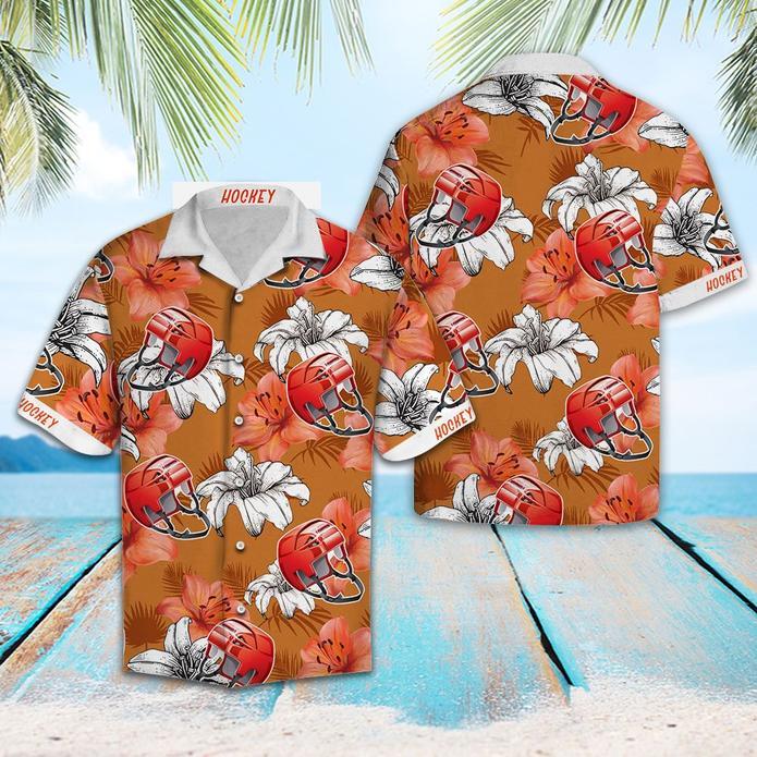 Hockey Lover Hawaiian Shirt Pre10535