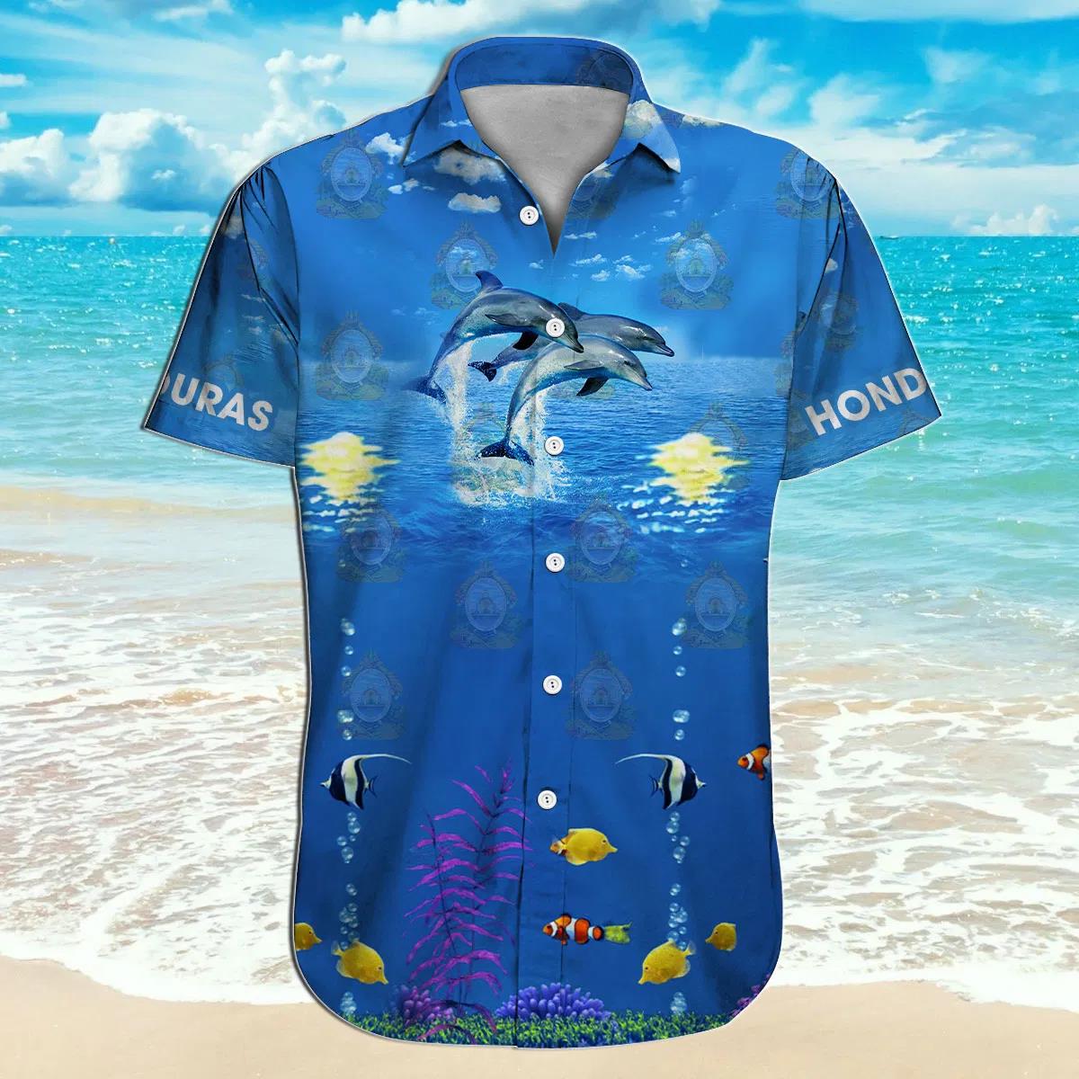 Honduras Hawaiian Shirt Pre11253
