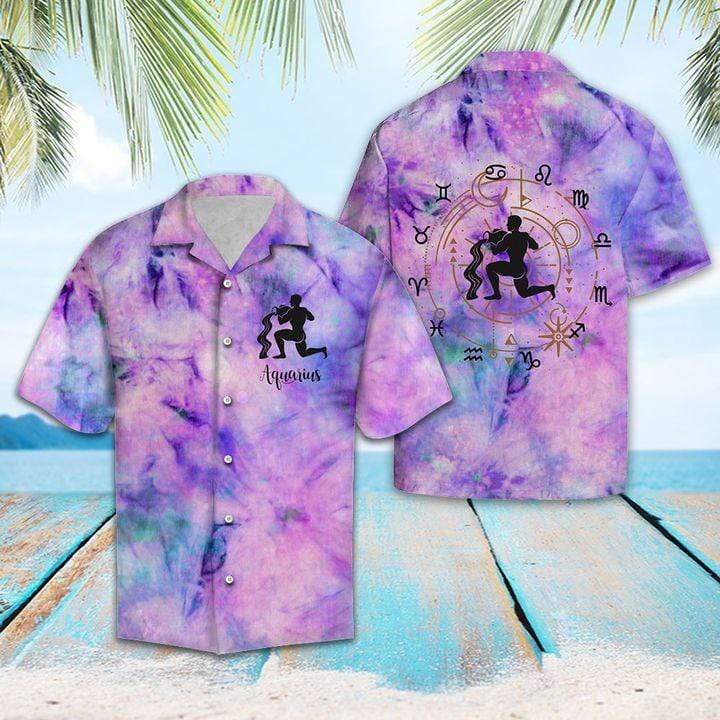 Horoscope Aquarius Lover Hawaiian Shirt Pre12864 Horoscope Aquarius Lover Hawaiian Shirt Pre12864