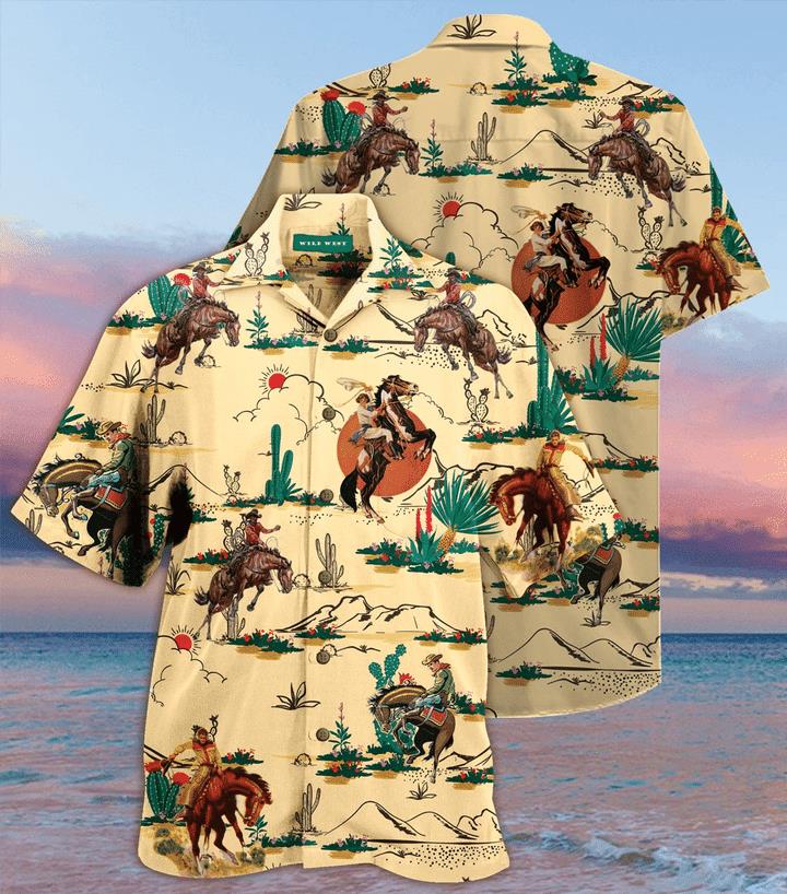 Horse Cowboy Hawaiian Shirt Pre10018