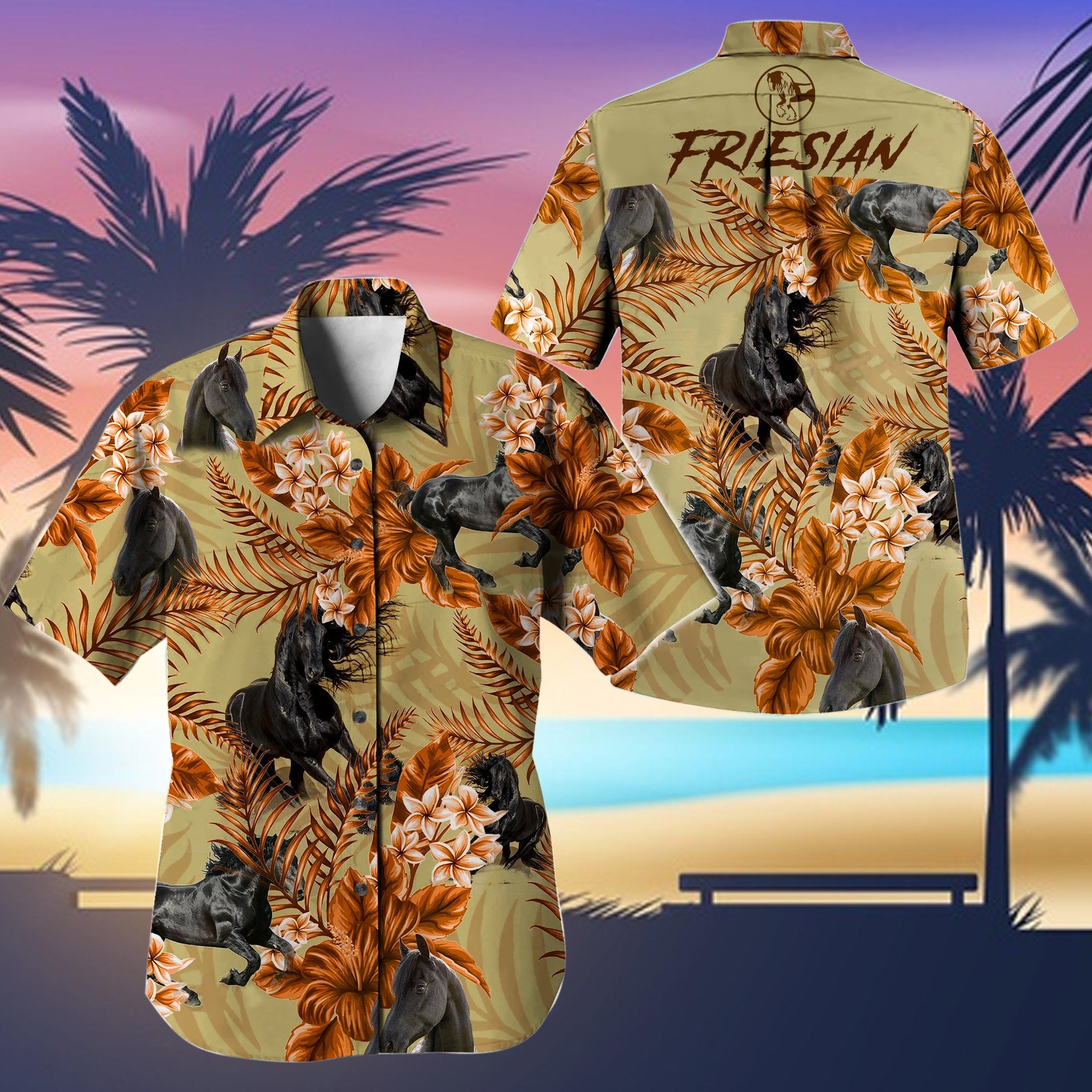 Horse Hawaiian Shirt Pre10663 Horse Hawaiian Shirt Pre10663