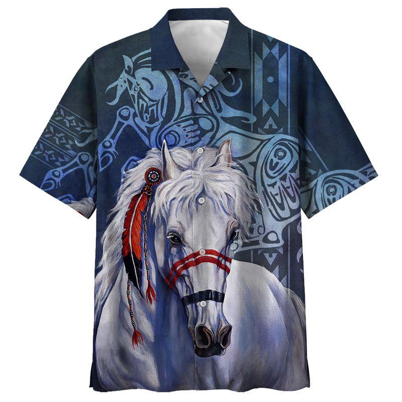 Horse Hawaiian Shirt Pre11659