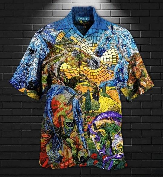 Horse Hawaiian Shirt Pre12854 Horse Hawaiian Shirt Pre12854