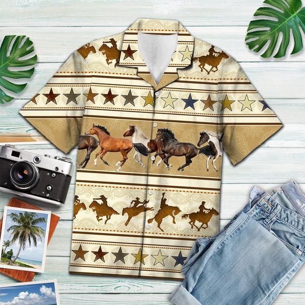 Horse Herd Hawaiian Shirt Pre12869 Horse Herd Hawaiian Shirt Pre12869
