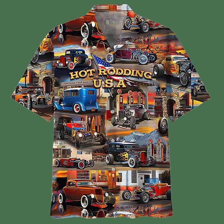 Hot Rodding Hawaiian Shirt Pre11643