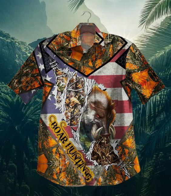 Hunting Hawaiian Shirt Pre10895 Hunting Hawaiian Shirt Pre10895