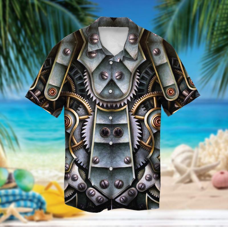 I Am A Machine Hawaiian Shirt Pre11099