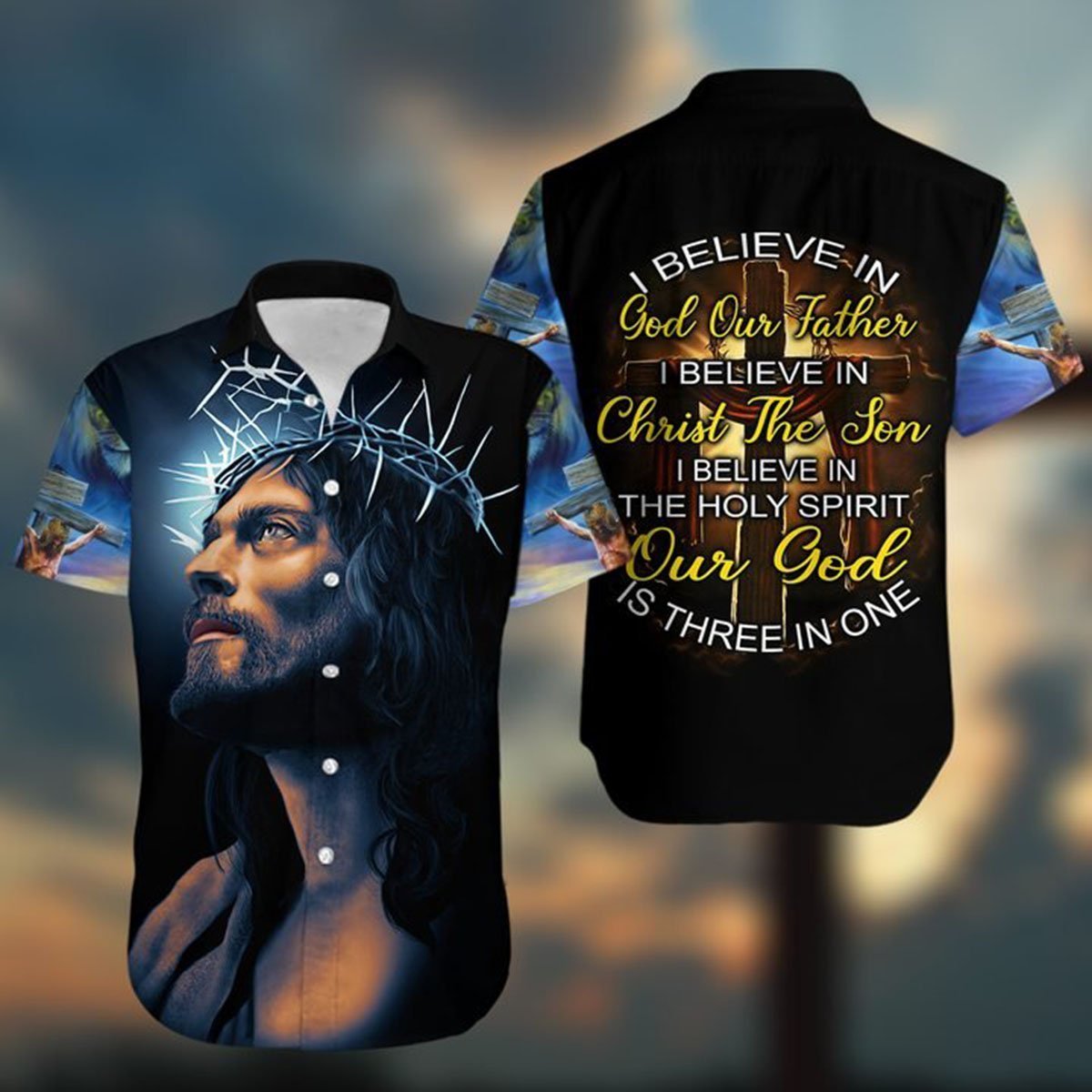 I Believe In God Hawaiian Shirt Pre12909