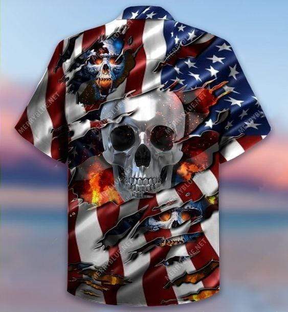 I Died For My Country Skull Hawaiian Shirt Pre11865 I Died For My Country Skull Hawaiian Shirt Pre11865