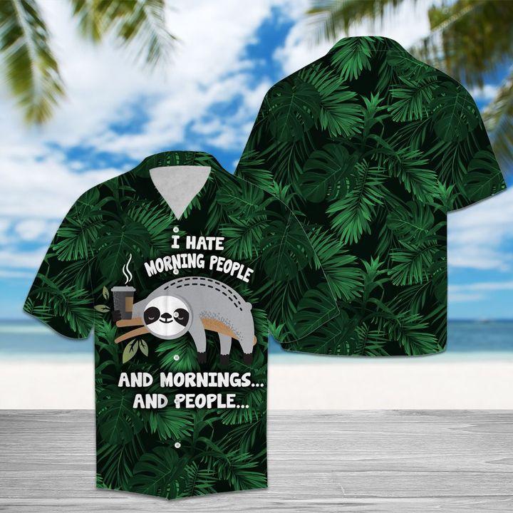 I Hate Morning People Hawaiian Shirt Pre12835