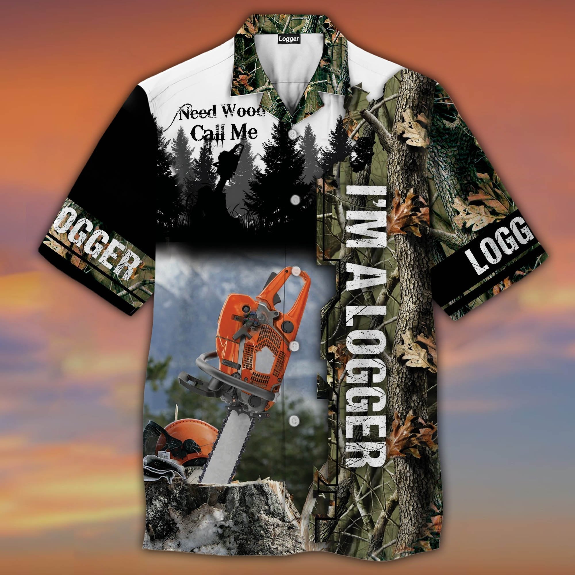 Im A Logger Hawaiian Shirt Pre12910 Im A Logger Hawaiian Shirt Pre12910