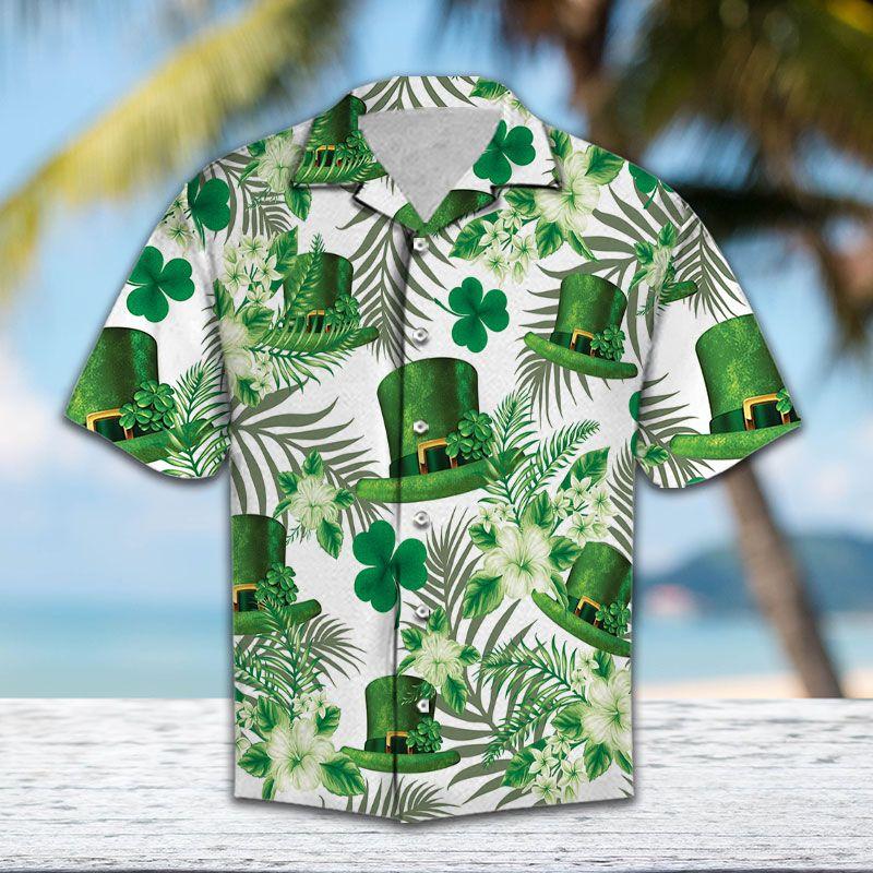 Ireland Green Hat Hawaiian Shirt Pre12822