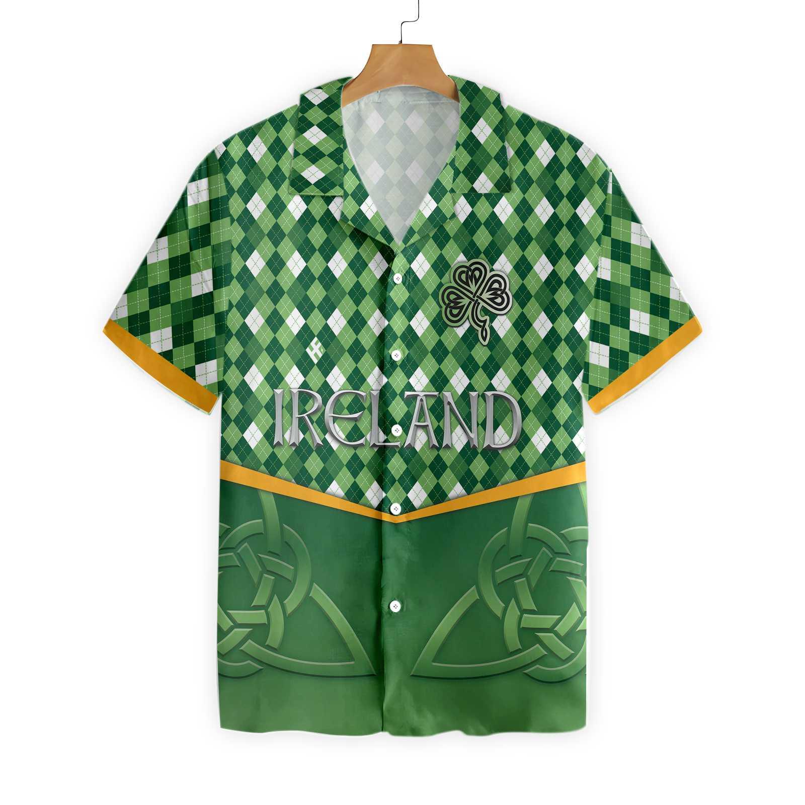 Ireland St Patricks Day Hawaiian Shirt Pre12815
