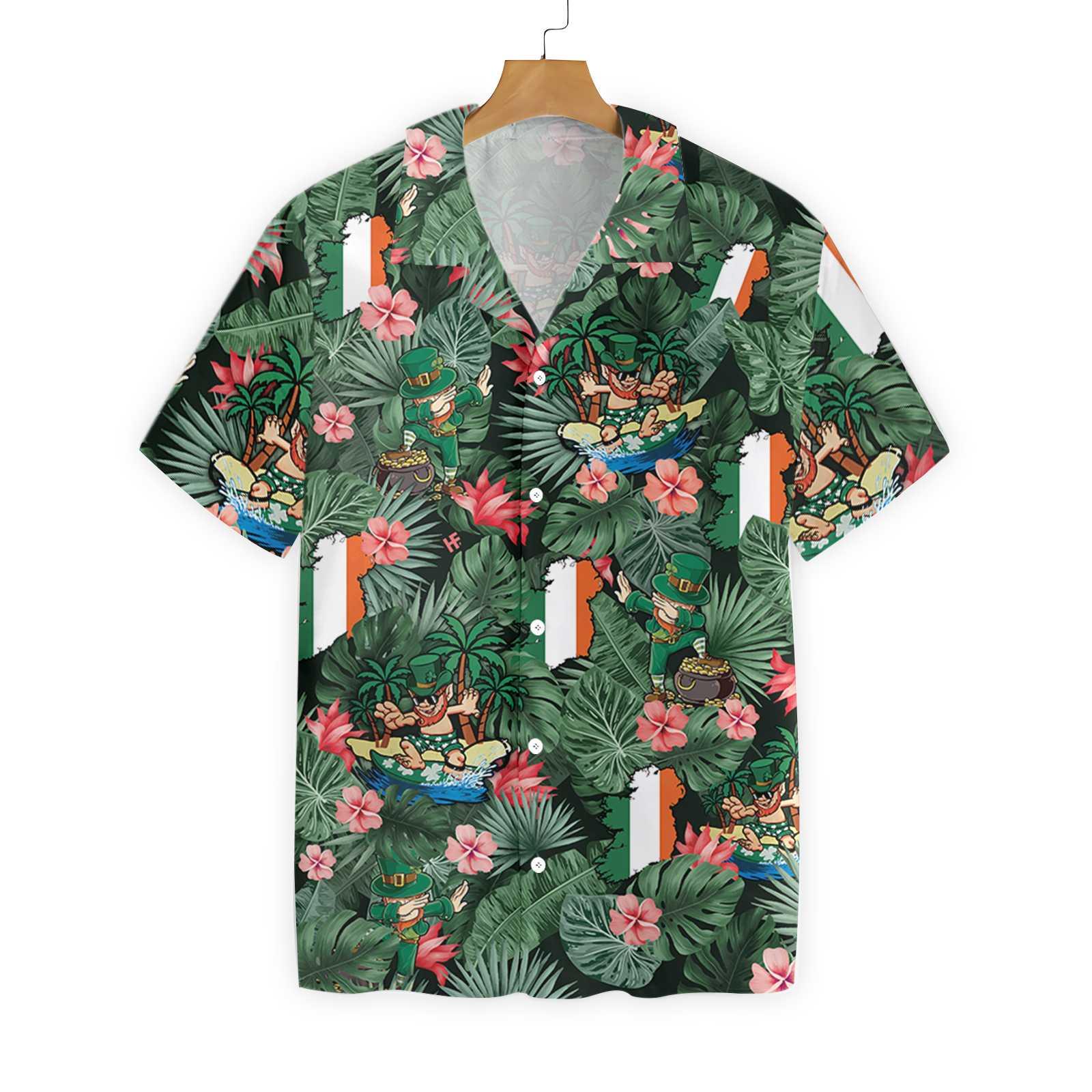 Irish Proud Happy Saint Patricks Day Hawaiian Shirt Pre12814