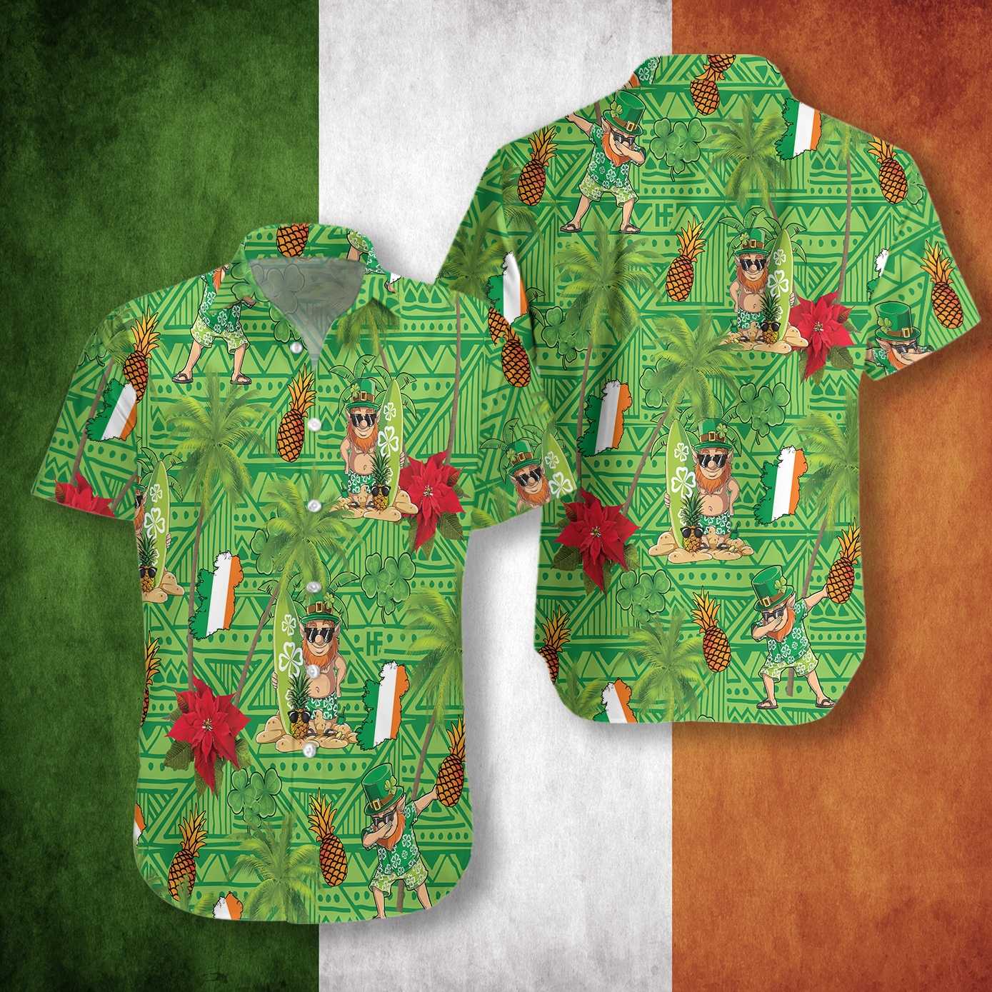 Irish Proud Leprechaun Saint Patricks Day Hawaiian Shirt Pre12817 1 » Cool Gifts for You - Mfamilygift Irish Proud Leprechaun Saint Patricks Day Hawaiian Shirt Pre12817 1