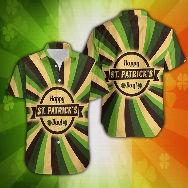 Irish Saint Patricks Day Hawaiian Shirt Pre12782