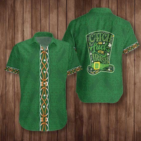 Irish Saint Patricks Day Hawaiian Shirt Pre12793