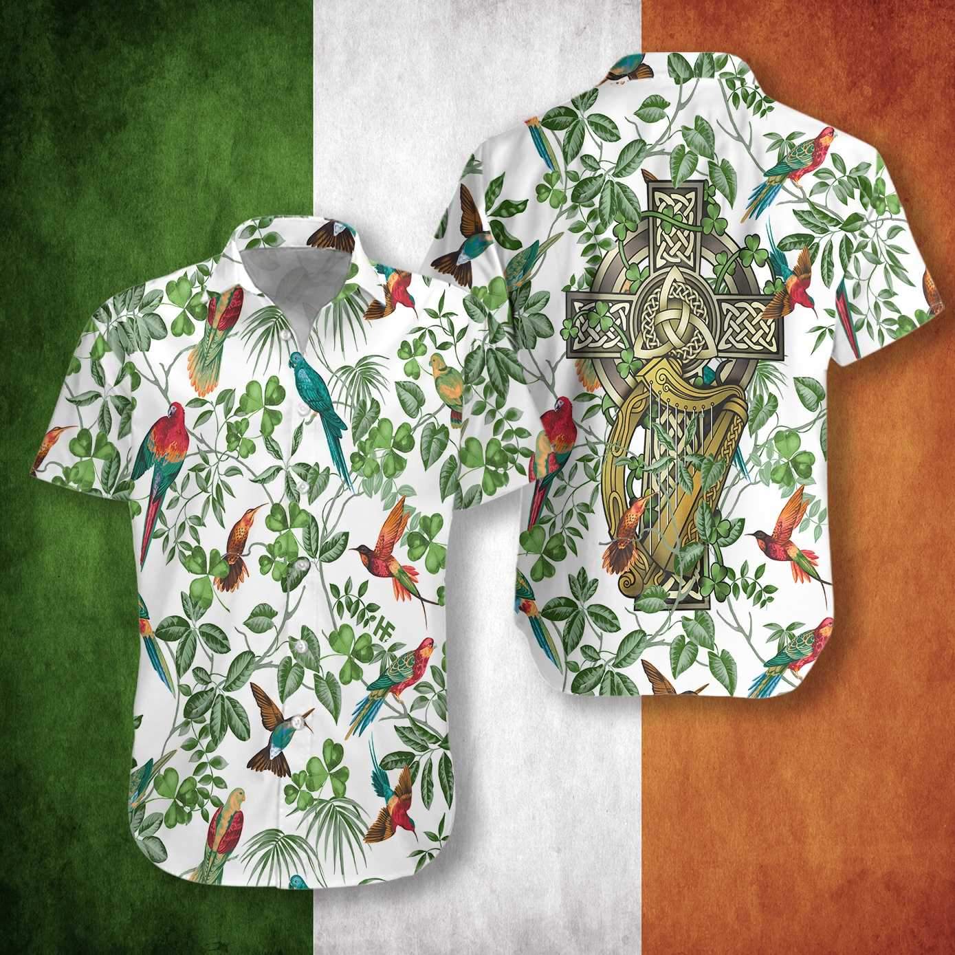 Irish Saint Patricks Day Hawaiian Shirt Pre12796