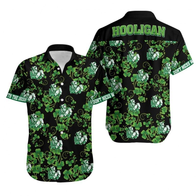 Irish St Patricks Day Hawaiian Shirt Pre12775 Irish St Patricks Day Hawaiian Shirt Pre12775