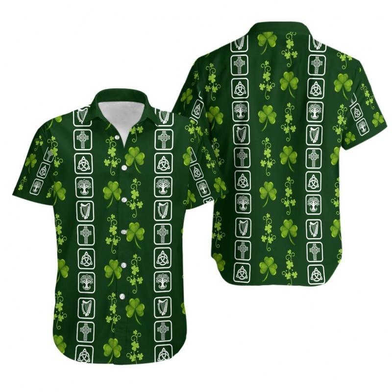 Irish St Patricks Day Hawaiian Shirt Pre12778