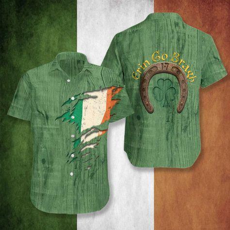 Irish St Patricks Day Hawaiian Shirt Pre12805