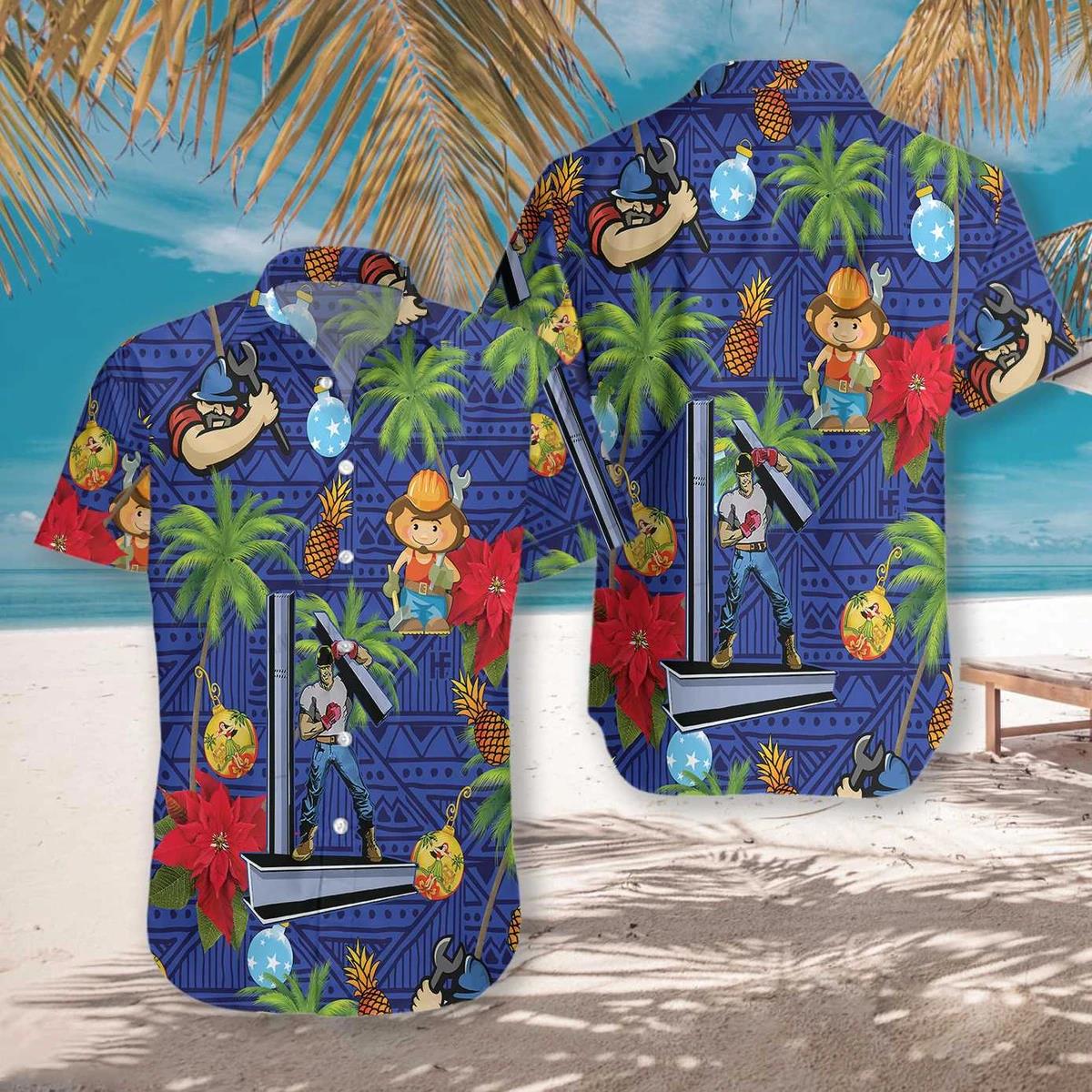 Ironworker Proud Hawaiian Shirt Pre11376