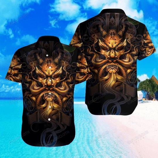 Japanese Mask Hawaiian Shirt Pre10908