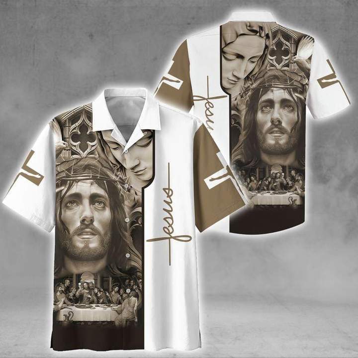 Jesus Bless America Hawaiian Shirt Pre10119 Jesus Bless America Hawaiian Shirt Pre10119