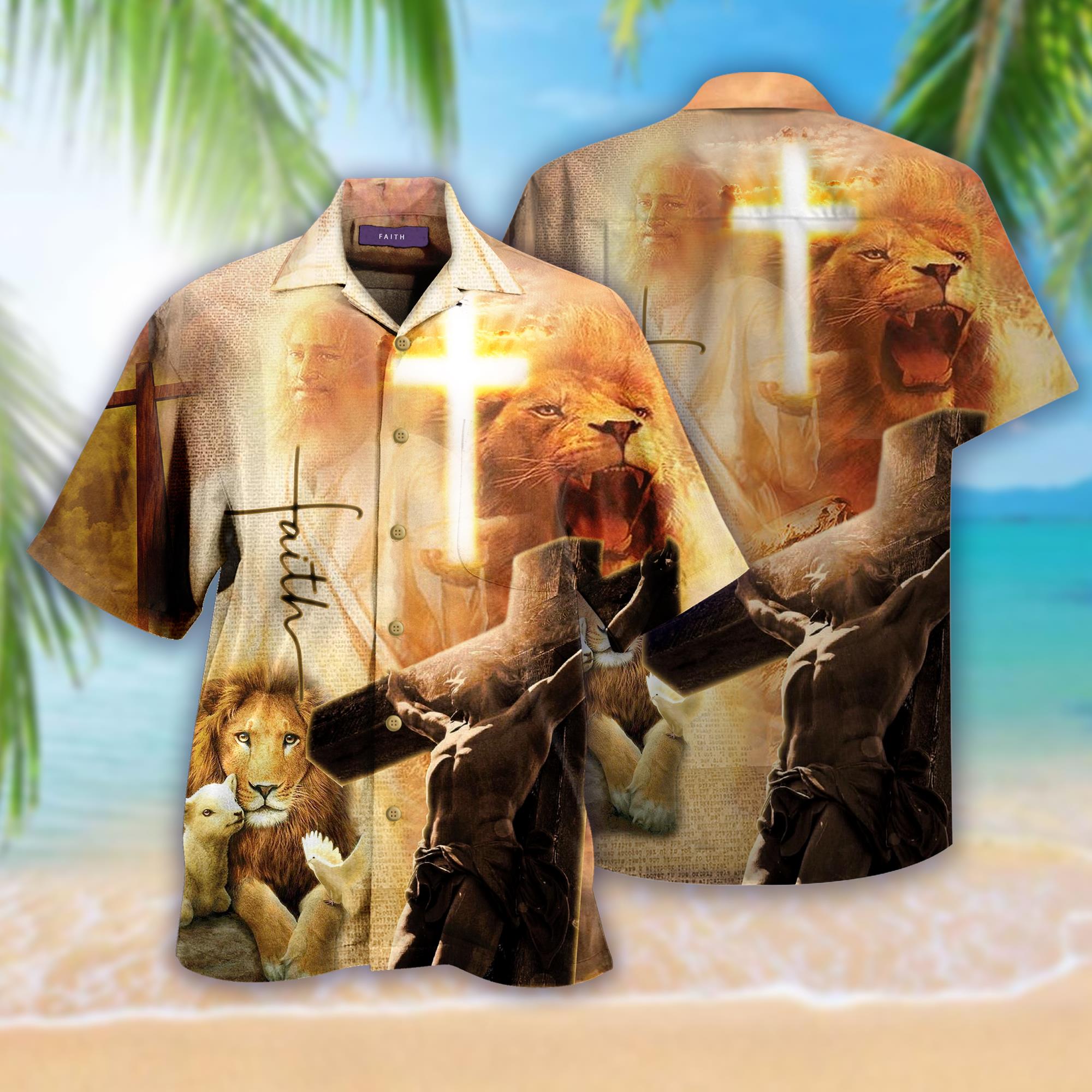 Jesus Faith Hope Love Hawaiian Shirt Pre11920