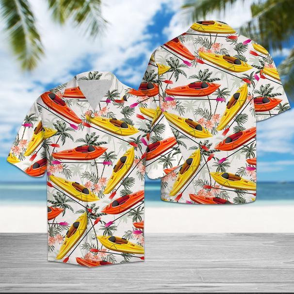 Kayak Tropical Vintage Hawaiian Shirt Pre10550 Kayak Tropical Vintage Hawaiian Shirt Pre10550